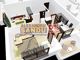 Apartament de vânzare 2 camere în Pitesti, Fratii Golesti