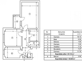 Apartament de vânzare 2 camere, în Bucuresti, zona Militari