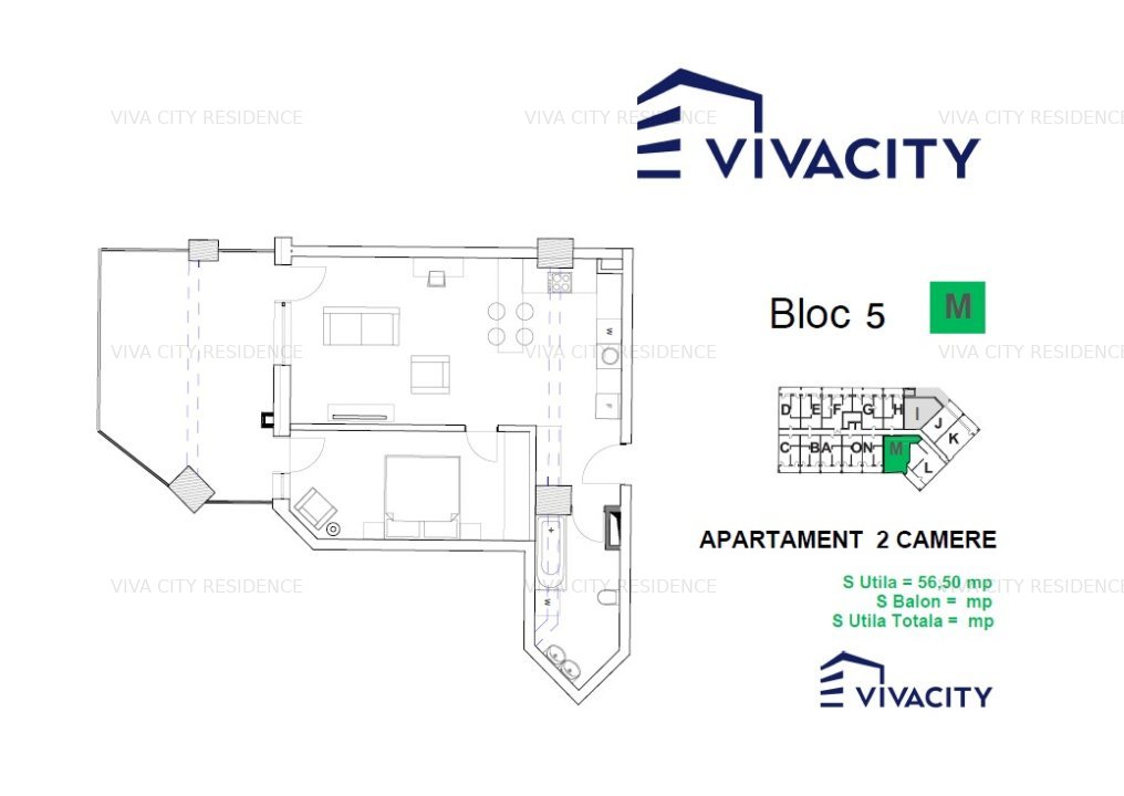 Apartamentul tau din Vivacity cu gradina proprie - imaginea 1