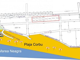 Teren constructii de vânzare, în Corbu