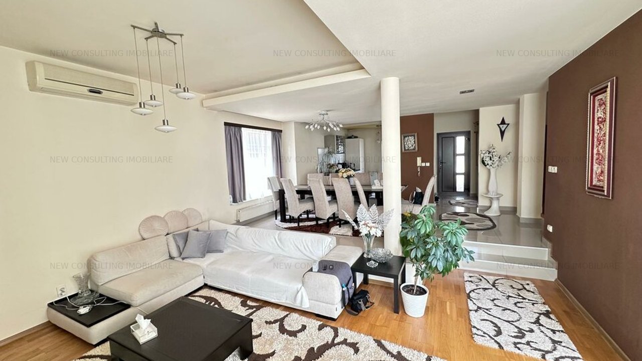 Casa individuala LUX 5 camere 200mp, 500mp teren