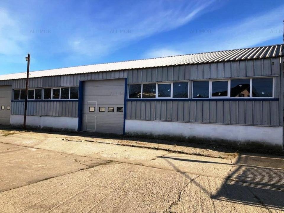Hala de 440 mp si rampa betonata de 1340 mp in Blejoi.