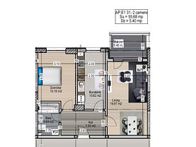 Apartament de vânzare 2 camere, în Bucuresti, zona Mihai Bravu