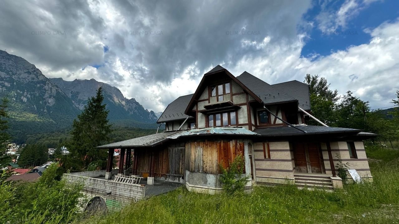 Casa Istorica cu Priveliste Panoramica| Teren 2000mp | Busteni | S7