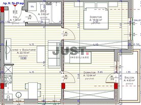 Apartament de vânzare 3 camere, în Floreşti