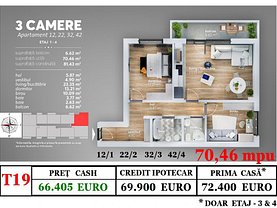 Apartament de vânzare 3 camere, în Bucuresti, zona Theodor Pallady