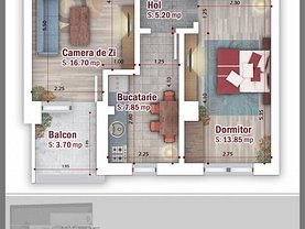 Apartament de vânzare 2 camere, în Bucuresti, zona 1 Decembrie 1918
