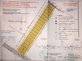 Teren constructii de vânzare, în Betfia, zona Central