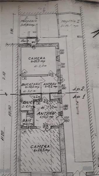 Casa 90 MP utili, cu teren și garaj, ultracentral