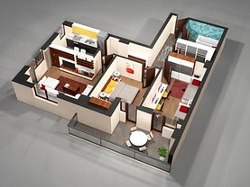 Apartament de vânzare 3 camere în Iasi, Copou