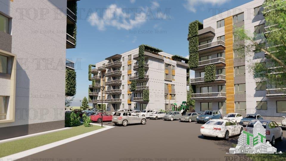 Proiect dezvoltare imobiliara - 4 blocuri P+5 (48 apartamente / bloc)