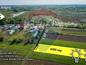 Teren constructii de vânzare, în Bolintin-Vale, zona Central