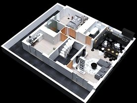 Apartament de vânzare 3 camere, în Bucuresti, zona Petricani