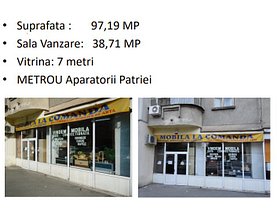 Vânzare spaţiu comercial