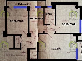 Apartament de vânzare 3 camere în Buzau, Balcescu