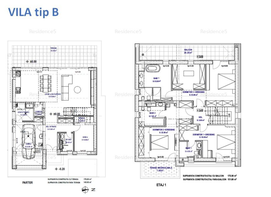Vile individuale de lux in cel mai nou complex Residence5 din Baneasa - Pipera - imaginea 40