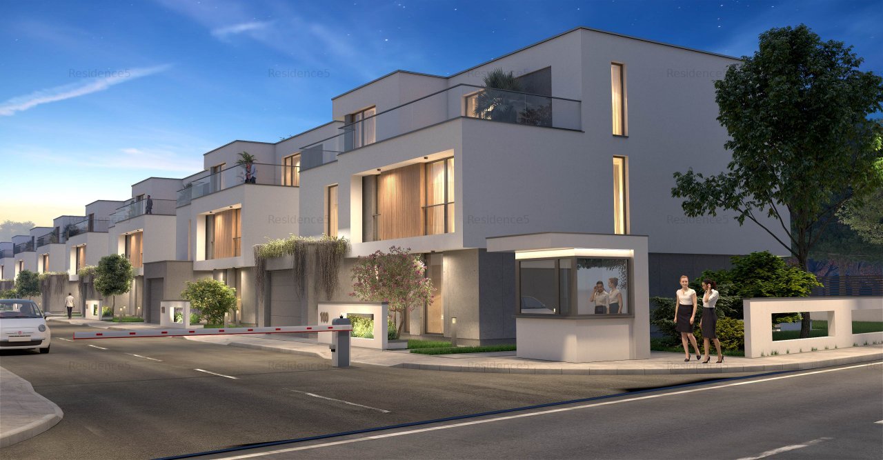 NEW Villa in quiet exclusive residential area | luxury project @ Baneasa forest - imaginea 1