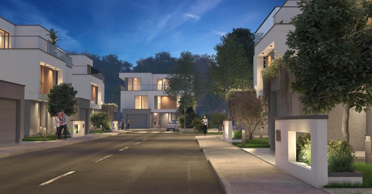 NEW Villa in quiet exclusive residential area | luxury project @ Baneasa forest - imaginea 13
