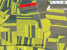 Teren agricol de vânzare, în Săcălaz