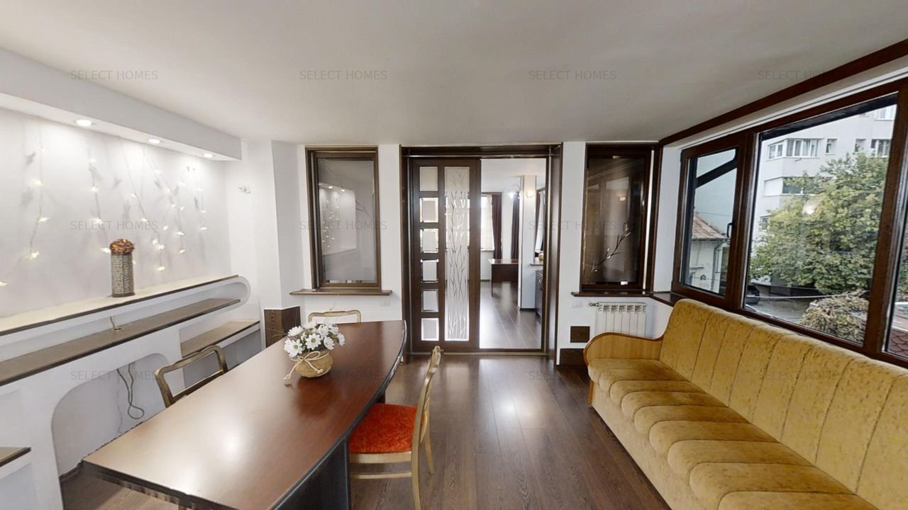 Apartament 5 camere de inchiriat in vila zona *Banu Manta* Tur virtual