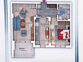 Apartament de vânzare 2 camere, în Bucureşti, zona Titan