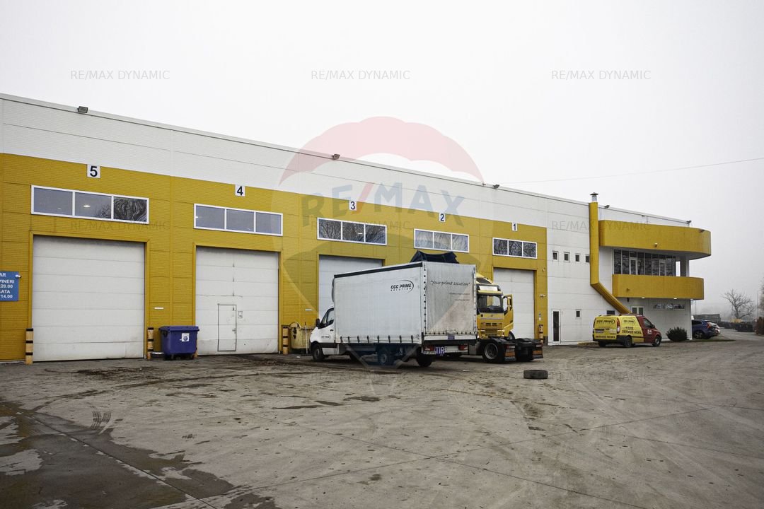 Spatiu industrial pretabil pentru firma transport/logistica