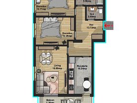 Apartament de vânzare 3 camere, în Bucureşti, zona Apărătorii Patriei