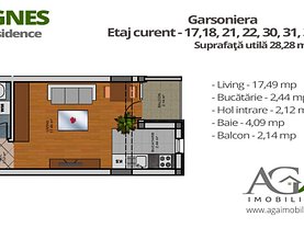 Garsonieră de vânzare, în Bucureşti, zona Berceni
