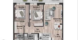 Apartament de vânzare 3 camere, în Cluj-Napoca, zona Zorilor