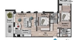Apartament de vânzare 3 camere, în Cluj-Napoca, zona Zorilor