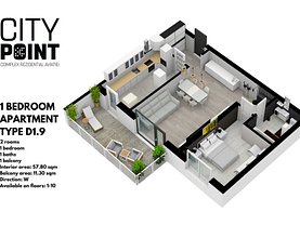 Apartament de vânzare 2 camere, în Bucureşti, zona Aviaţiei