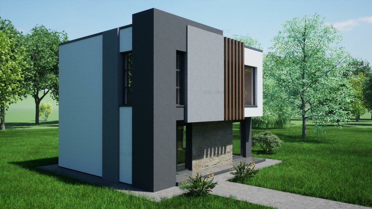 Vila stil mediteranean la 10 minute de agitatia orasului - Loc. Vanatori, Galati