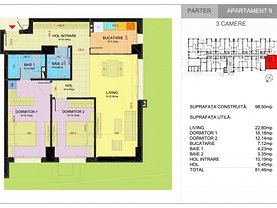 Apartament de vânzare 3 camere, în Bucuresti, zona Pipera