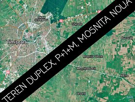 Teren constructii de vânzare, în Moşniţa Nouă, zona Exterior Est
