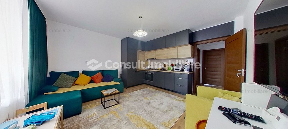 Apartament cu 2 camere la cheie | Borhanci - imaginea 0 + 1