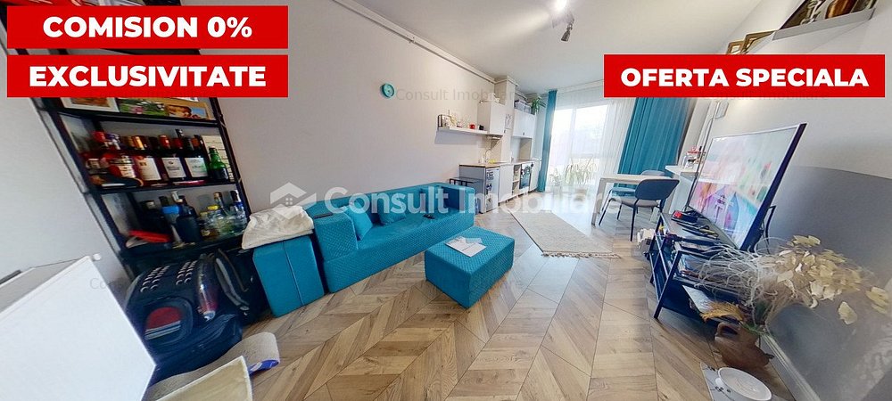 EXCLUSIV | COMISION 0% | Apartament cu 2 camere | Marasti | bloc nou - imaginea 0 + 1
