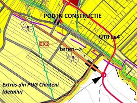 Teren constructii de vânzare, în Chinteni, zona Central