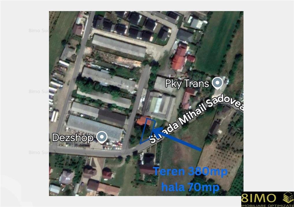 Hala de Vanzare cu Teren - Falticeni
