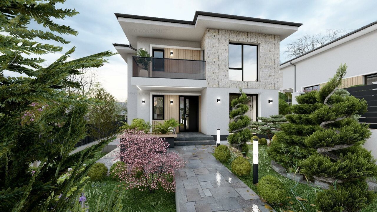 De vanzare casa individuala P+1 cu teren 350mp