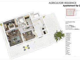 Penthouse de vânzare 3 camere, în Bucuresti, zona Calea Calarasilor