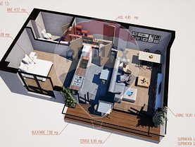 Apartament de vânzare 2 camere în Ramnicu Valcea, Agrement Ostroveni