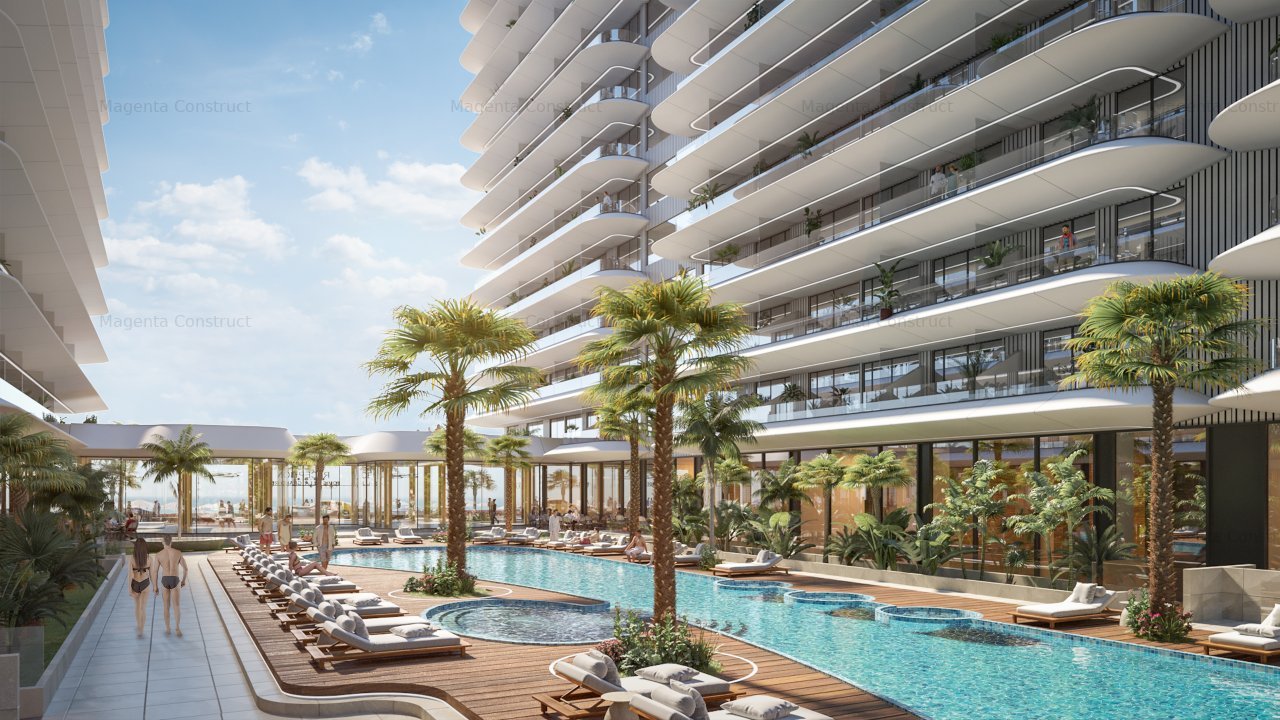 Apartament 2 camere in prima linie la mare -Tomis Villa Grand Resort-Mamaia Nord - imaginea 10