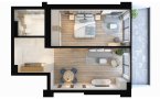 Apartament 2 camere in prima linie la mare -Tomis Villa Grand Resort-Mamaia Nord - imaginea 7