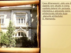 Casa de vânzare 28 camere, în Bucuresti, zona Batistei