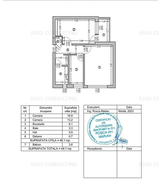 Vanzare Apartament 2 camere Berceni-Aliorului