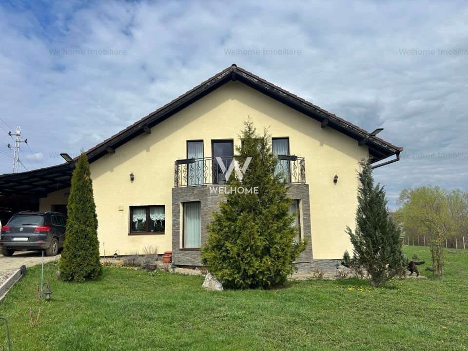Casa individuala cu GARAJ si PRIVELISTE deosebita in Tocile