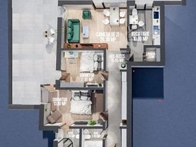 Apartament de vânzare 3 camere, în Iasi, zona Moara de Vant