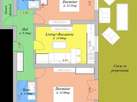 Apartament de vânzare 3 camere, în Iasi, zona Popas Pacurari