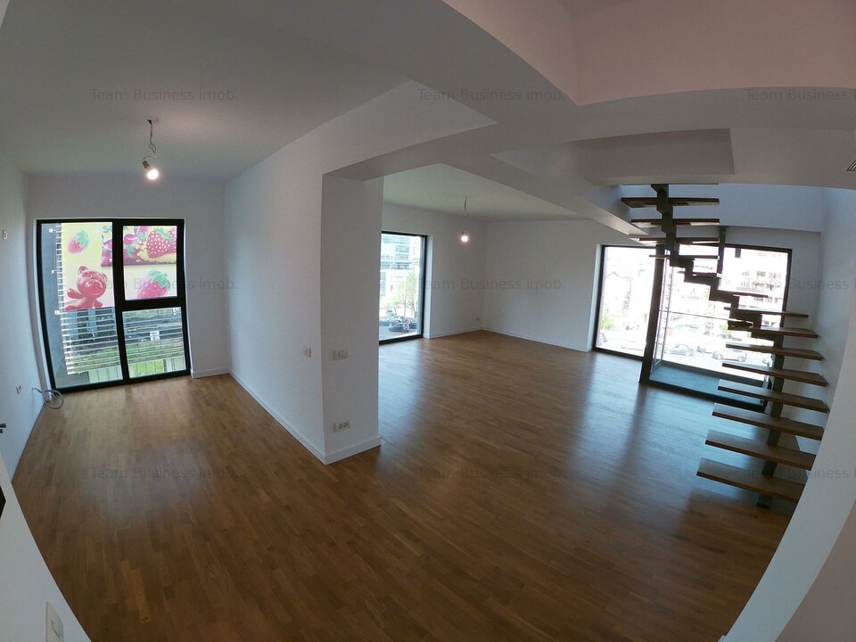 Apartament 4 camere 124mp Duplex pe 2 etaje Pod Baneasa langa Cortina Vezi Video