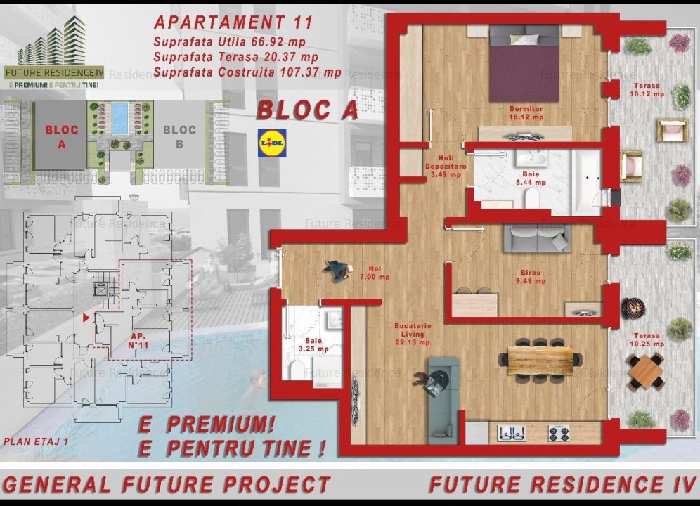 Apartamente Premium 2-3 Camere La cheie - Bloc Nou - Piscina- Dezvoltator Giroc - imaginea 2